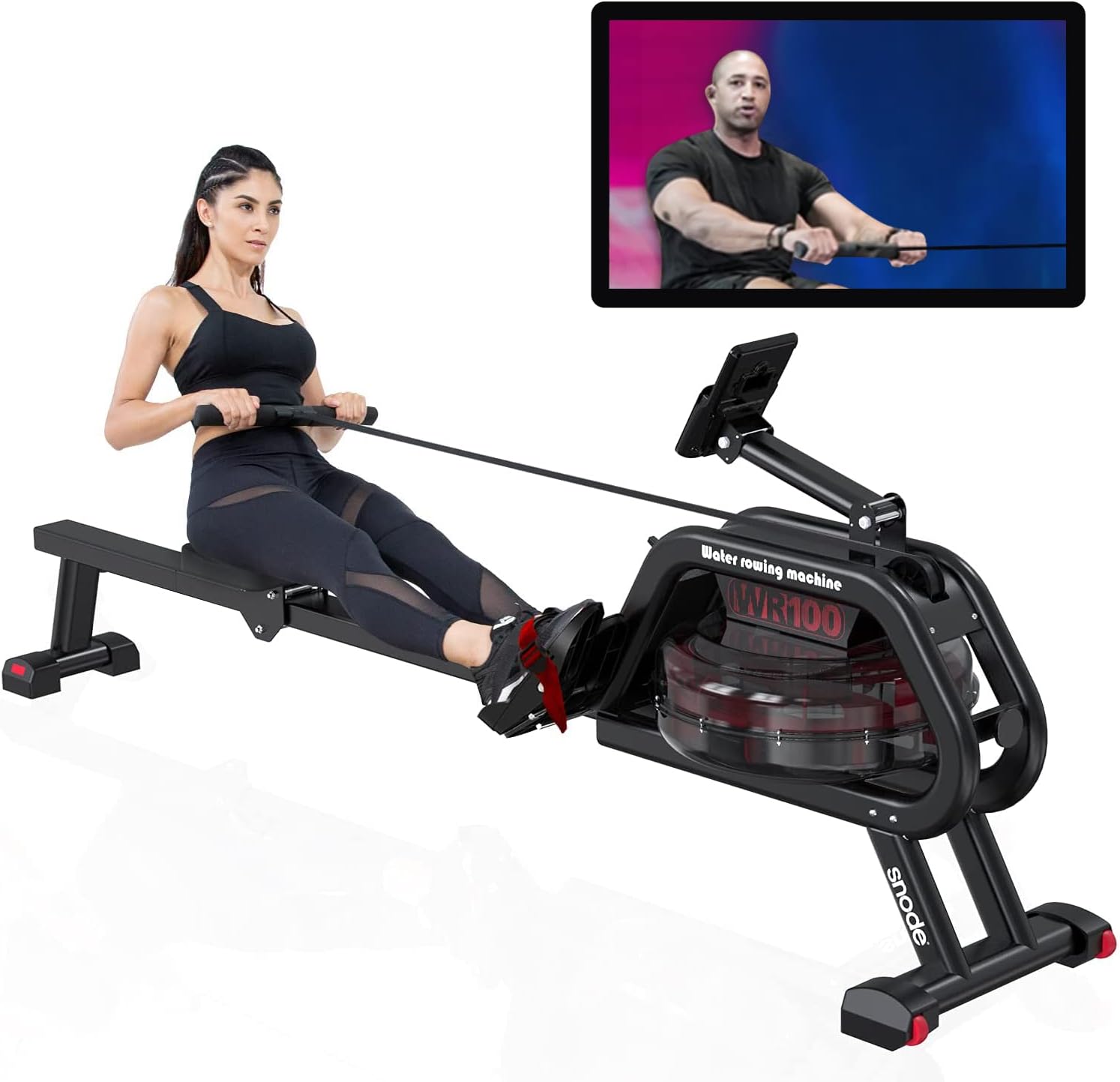 Snode Wr100 Water Rowing Machine With Bluetooth App Free Tutorials Rowing Machine For Home Use Foldable Design Heavy Duty Frame Black Rowing Machines Amazon Canada Snode Wr100 Water Rowing Machine With Bluetooth App Free Tutorials Rowing Machine For Home Use Foldable Design Heavy Duty Frame Black Rowing Machines Amazon Canada
