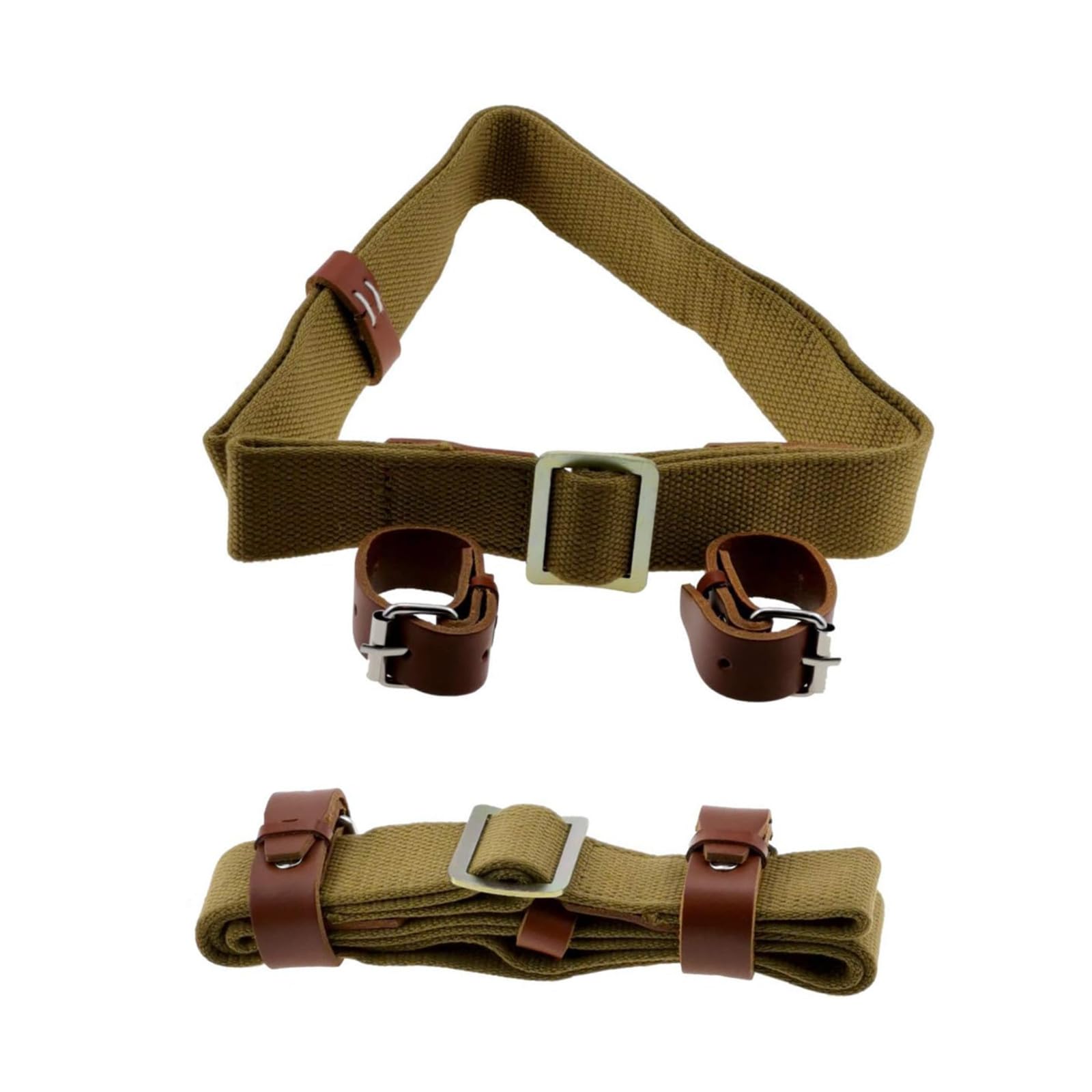 CAJOAUIS Mosin Nagant Canvas Rifle Sling Russian 91/30 Mosin Nagant Rifle Sling for M38 M39 M53 M44 7.62x54 Rifle,1891/30,91/30