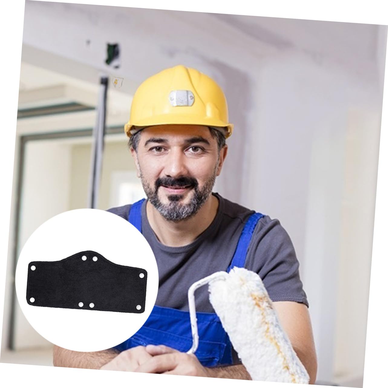 ABOOFAN 3 Sätze Sicherheitshelmzubehör Sicherheitshelm Schweißband Schweißabsorbierendes Band Kappen Arbeitsmütze Schweißband Aufkleber Helm-schweißband Helmfutter Polyester 12 Stück * 3