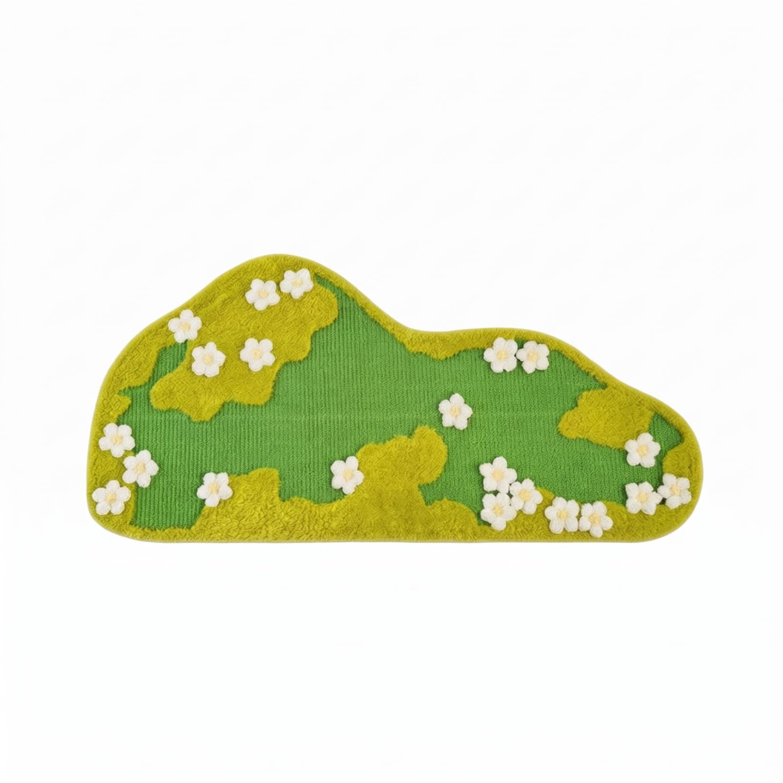 rockible Katzenkratzmatte aus Sisal Kratzfest kratzmatte mit Blumen strapazierfähig kratzteppich für Katzenbesitzer, Garten-Stil, Blumenmuster, Bettvorleger, Standardgröße, 120 cm X 58 cm