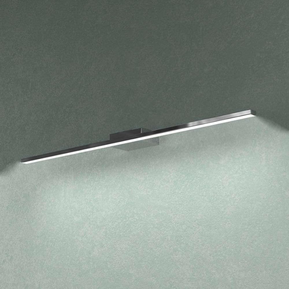 Applique per specchio bagno 70cm luce per specchiera rettangolare moderna led 14w 3000k squadrato