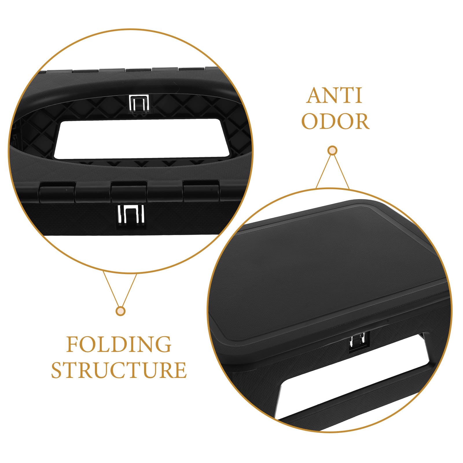 Gatuida Inodoro Plegable: Orinal de Viaje Plegable para Coche, Inodoro, Orinal de Emergencia para Exteriores para Mujeres y Hombres, para Uso en vehículos.