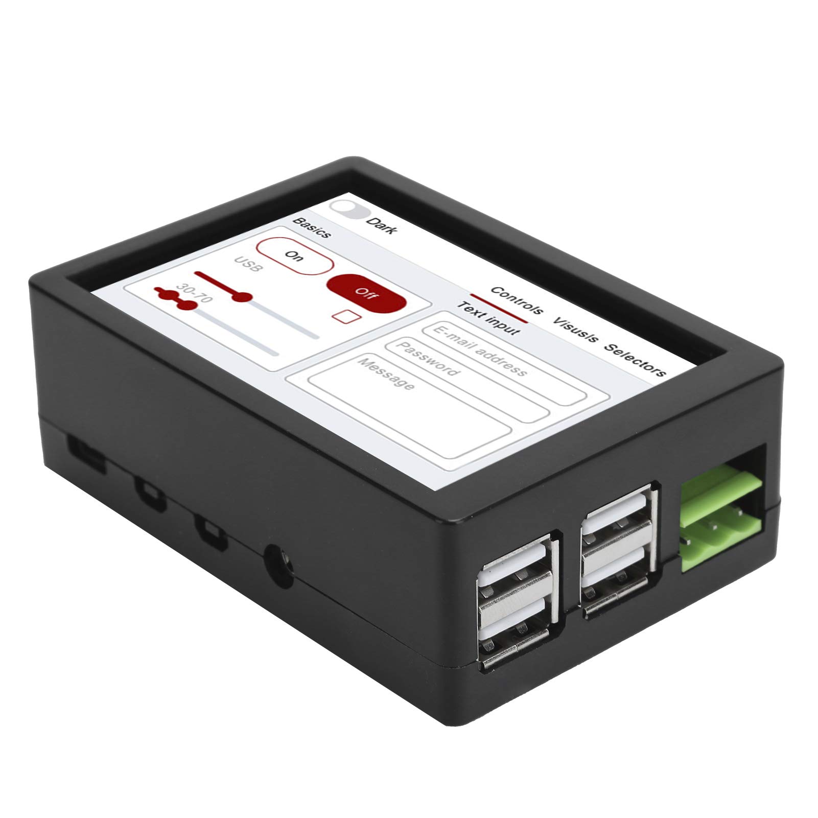 Yctze 3,5-calowa Płytka Pojemnościowa z Przekaźnikiem i Rozszerzeniem USB dla Zgodności z RPi - WIFI/