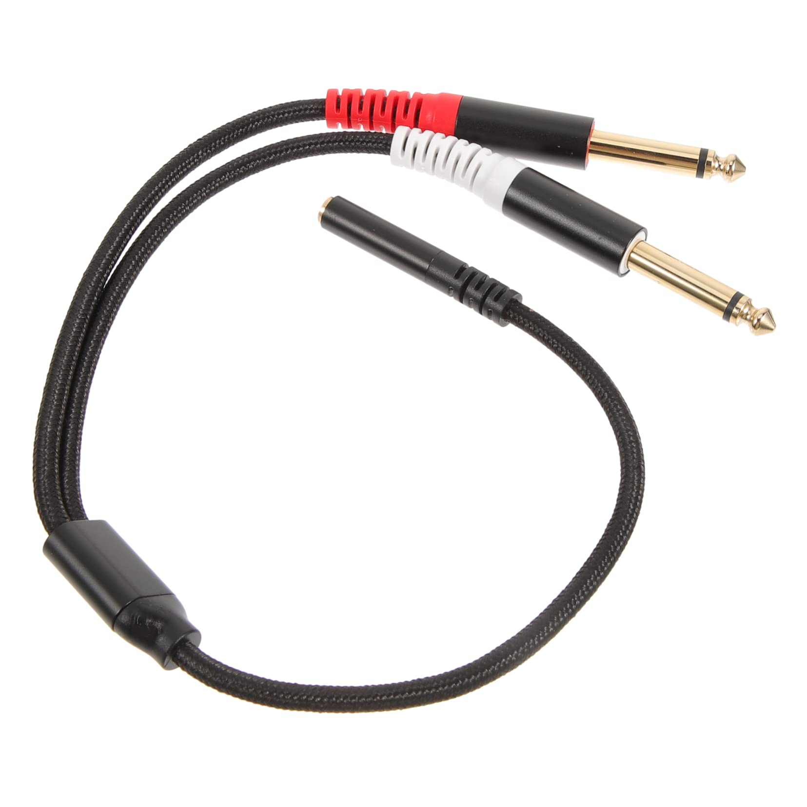 OSALADI 5stücke Audio Adapter Dualer Klinkenstecker Splitter Für Stereo Und Mono-anwendungen Für Kopfhörer Lautsprecher Und Instrumente