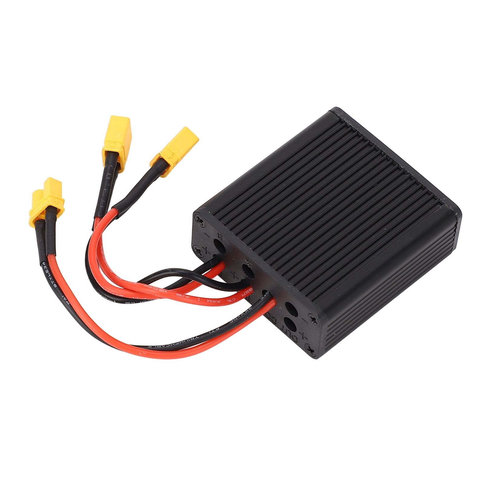 Convertidor de Descarga de Batería Doble para Bicicleta Eléctrica, Adaptador de Módulo Paralelo de Batería Dual 20 V-72 V (20 A), Interfaz XT30U, Hecho de ABS de Primera Calidad