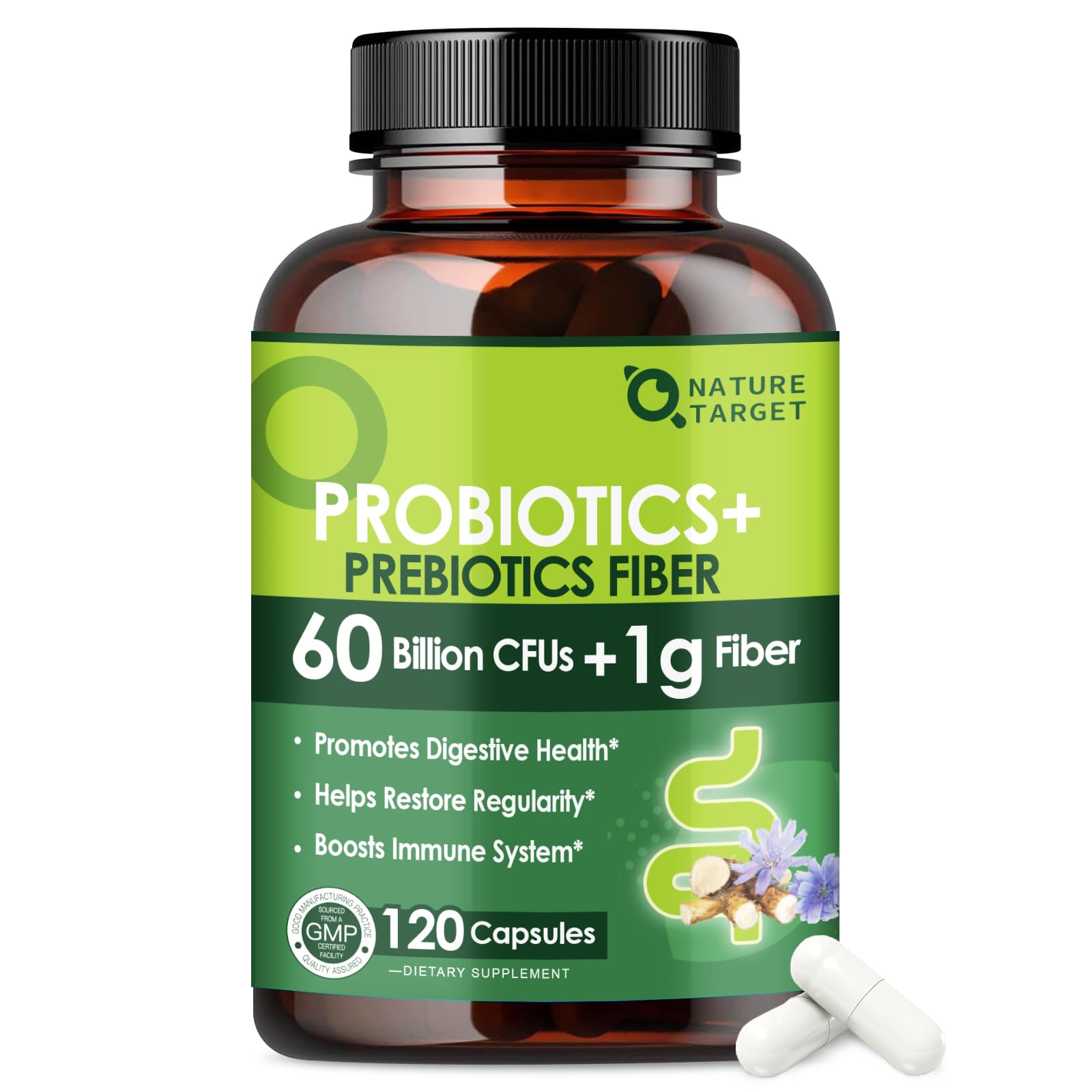 NATURE TARGET Prebiotic Fiber Supplement