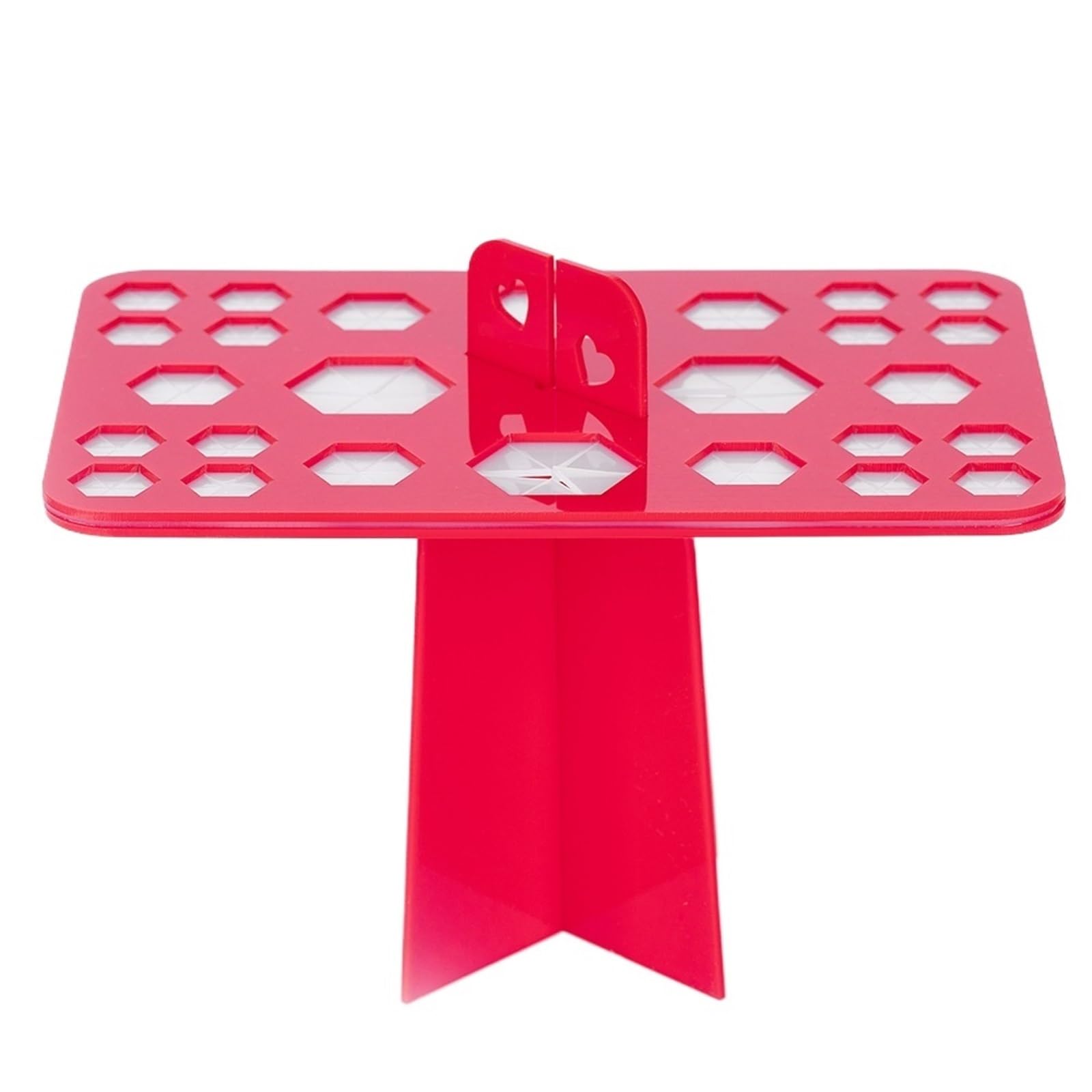 WLIHDB 2Pcs Holes Stand Makeup Brush Organizer Tree Dry Holder Brushes Accessories Cosmetic Aside Hang Tool for Makeup Brushes(Color8)