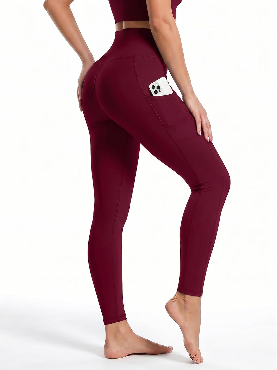 BLUEENJOY Leggings for Women - High Waisted Full Length Buttery Soft Yoga Pants for Workout Athletic Daily
