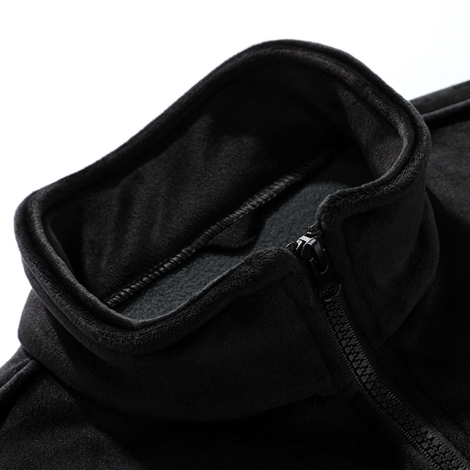 Chaqueta de lluvia para hombre, impermeable, cortavientos, compacta, plegable, ligera, chaqueta de ocio, cortavientos resistente, ideal para ciclismo y senderismo, Negro , XXXXXL