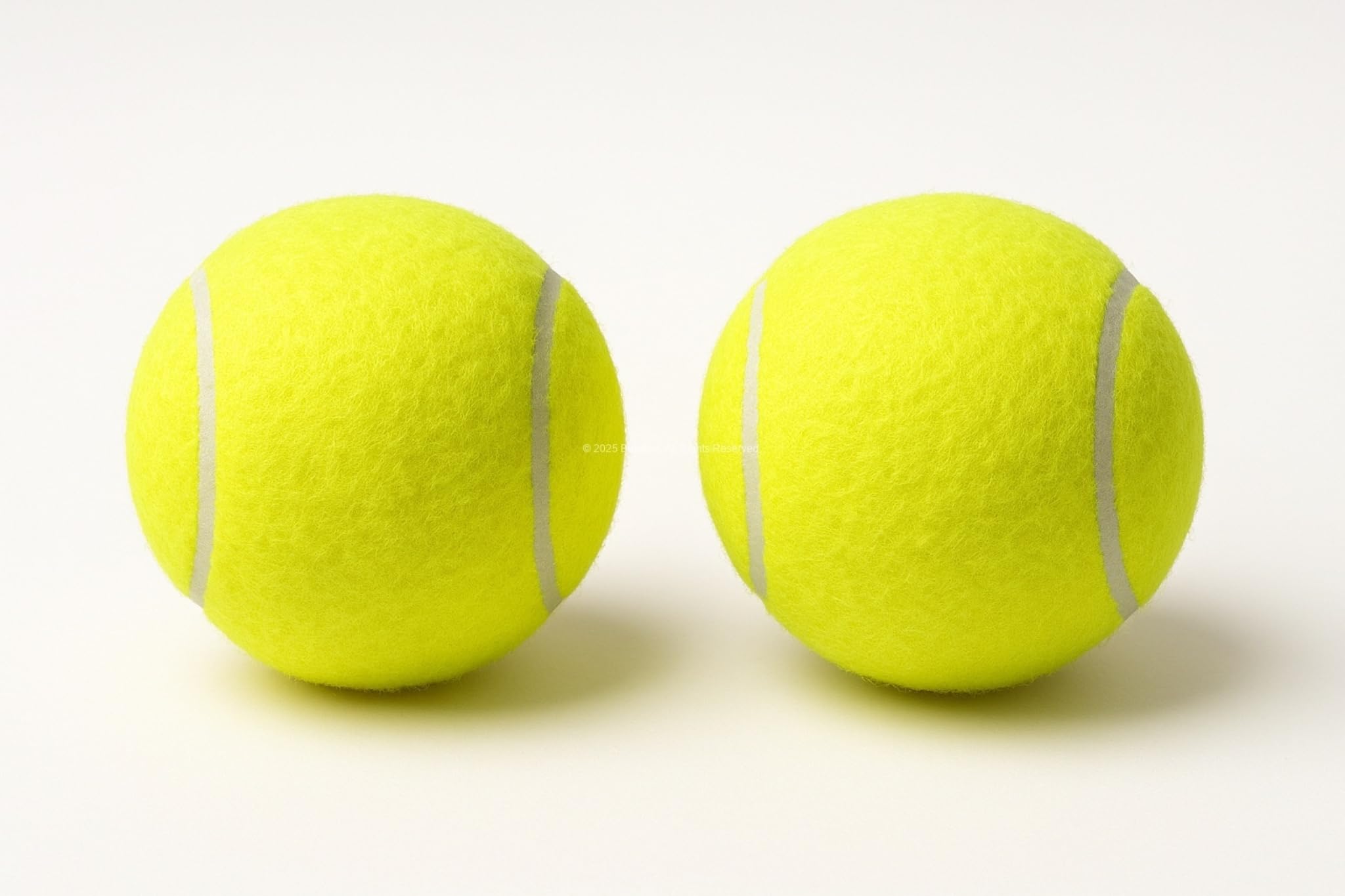2'li Köpek Oyun Topu 7.5 cm Orta Boy Premium Kalite Tenis Topu; Eğitim ve Oyun Amaçlı, Dayanıklı Evcil Hayvan Oyuncağı, Diş Dostu Tasarım