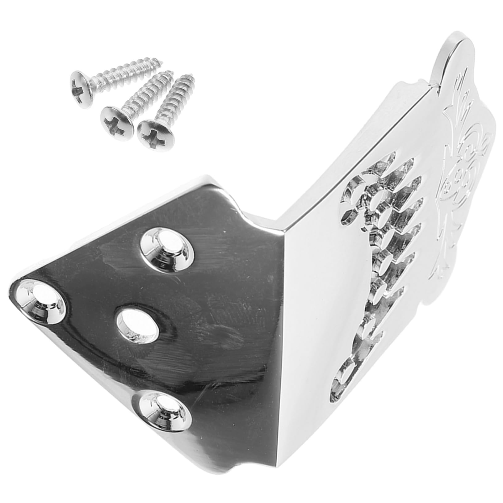 Abaodam 1 Set Drawing Board Premium Mandolin Parts Mandolin Tailpiece with Screws Premium Musical Instrument Parts Mandolin Tailpiece Bridge Professional Mandolin Accessory