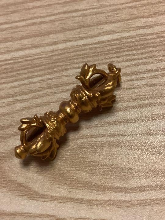 五鈷杵・ドルジェペンダントトップ 4センチ 密教法具 仏具 チベット