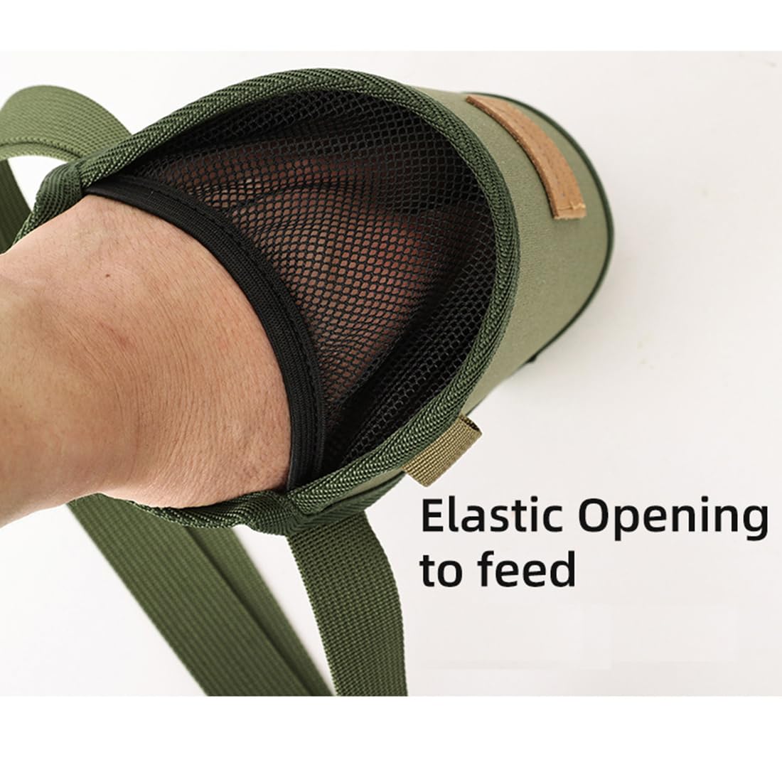FUNAT Pet Treat Bag Pouch, Dog Outdoor Portable Training Waistpack, Dog Feeding Snack Pack - Image 3