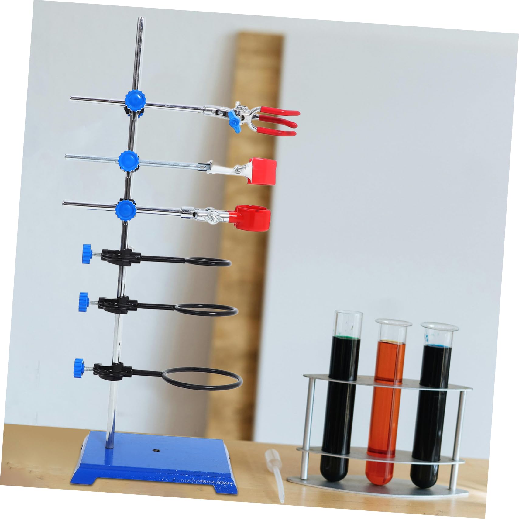 Ciieeo 1Ensemble Support De Laboratoire Complet Pour Expériences Physique Matériel Et Stable Pour Laboratoire