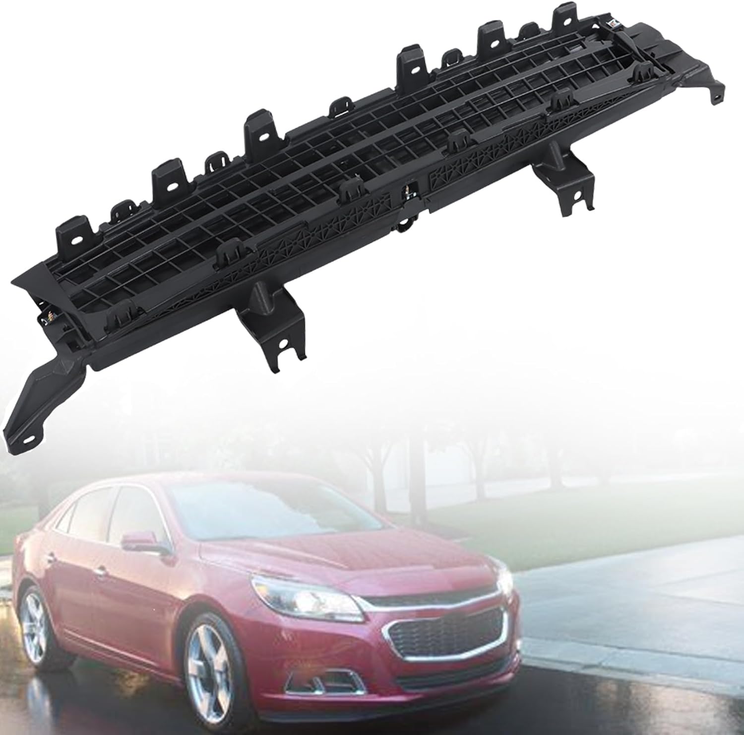 23183782 New Front Bumper Grille Shutter Replacement for 2013 ECO LT LTZ Without Motor