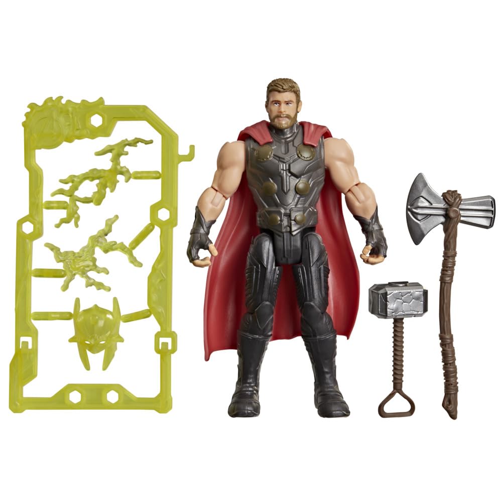 Marvel Studios Avengers: Doomsday ActionVerse Thor 11.4-cm Action Figure & Accessories, Super Hero Toys & Figures for Children, Ages 4+