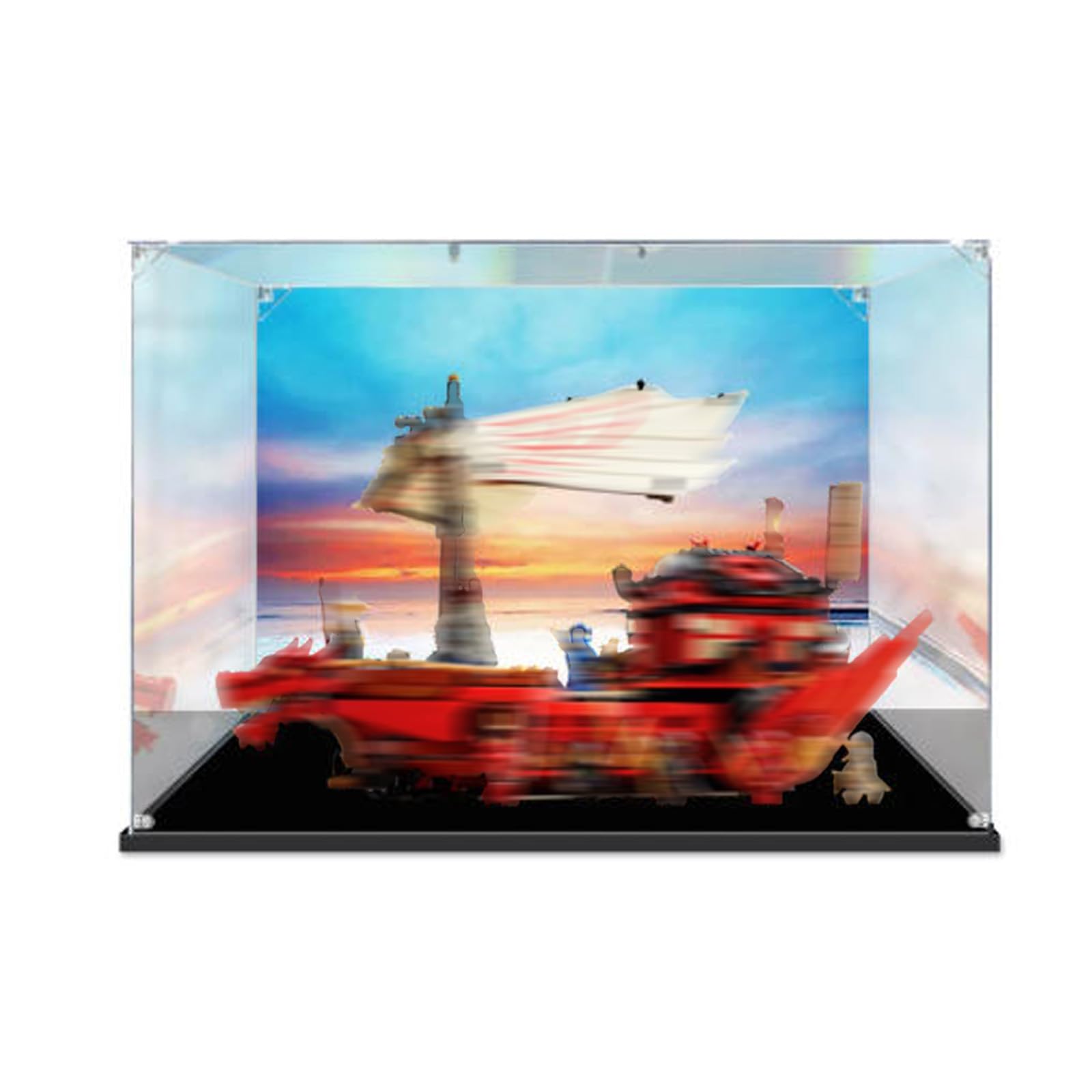 Acrylic Display Case for Lego 71705 Ship (Background-2)