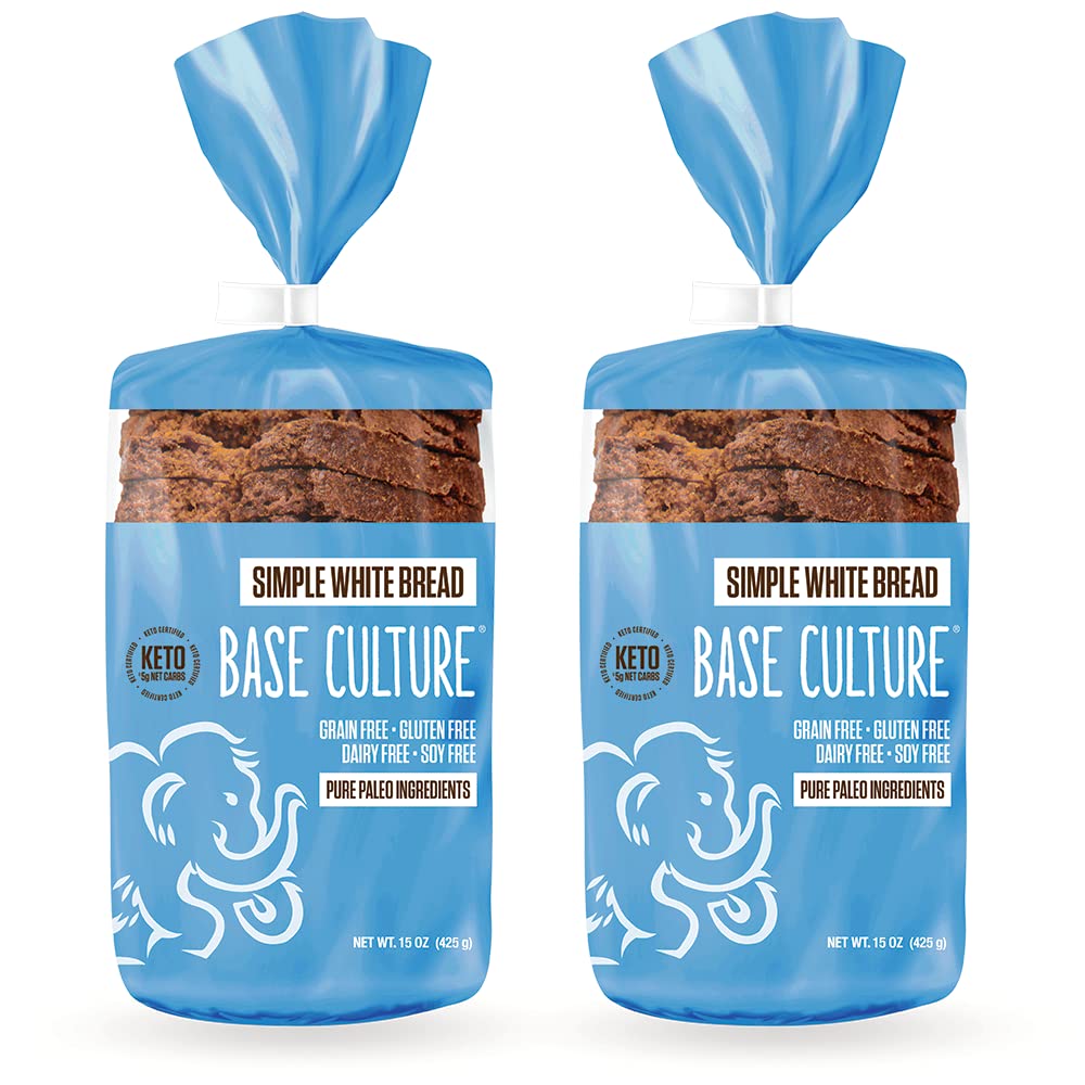 Amazon.com : Base Culture Keto Bread | Simple White Breads, 100