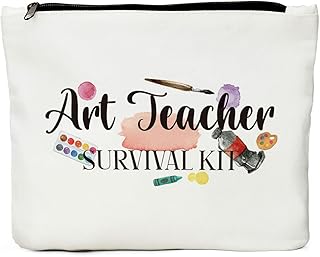 Teacher Gifts for Women, Art Teacher Supplies, Teacher Appreciation Gift, Art Teacher Bag – Art Teacher Survival Kit – Birthday Christmas Halloween Thanksgiving Gifts for Teacher Day