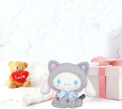 Cartoon Plush Toy Cinamrol Plush Toy Soft Toys 23 cm, Cute Stuffed Doll, Kawaii Animal Plush Doll for Babies, Stuffed Toy Cuddly Toy Birthday Gift for Boys and Girls