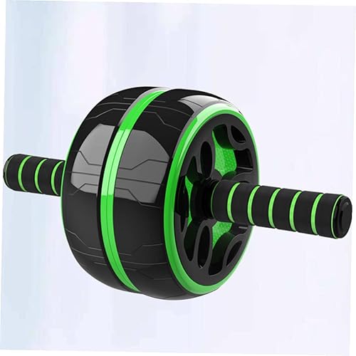 Miniatura 6 de GANAZONO Rodillo de ejercicio abdominal de PVC grueso con tubo de acero, rueda ancha para fortalecer el núcleo silencioso, quemar grasa y