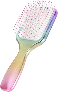 Escova desembaraçadora, almofada de ar elástica, escova de cabelo, tecnologia de pulverização para todos os tipos de cabelo para casa para salão de beleza