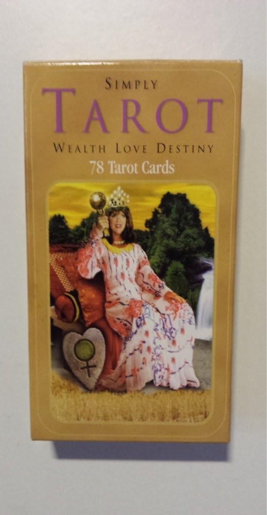 Simply Tarot wealth love destiny Paperback โ January 1, 2005