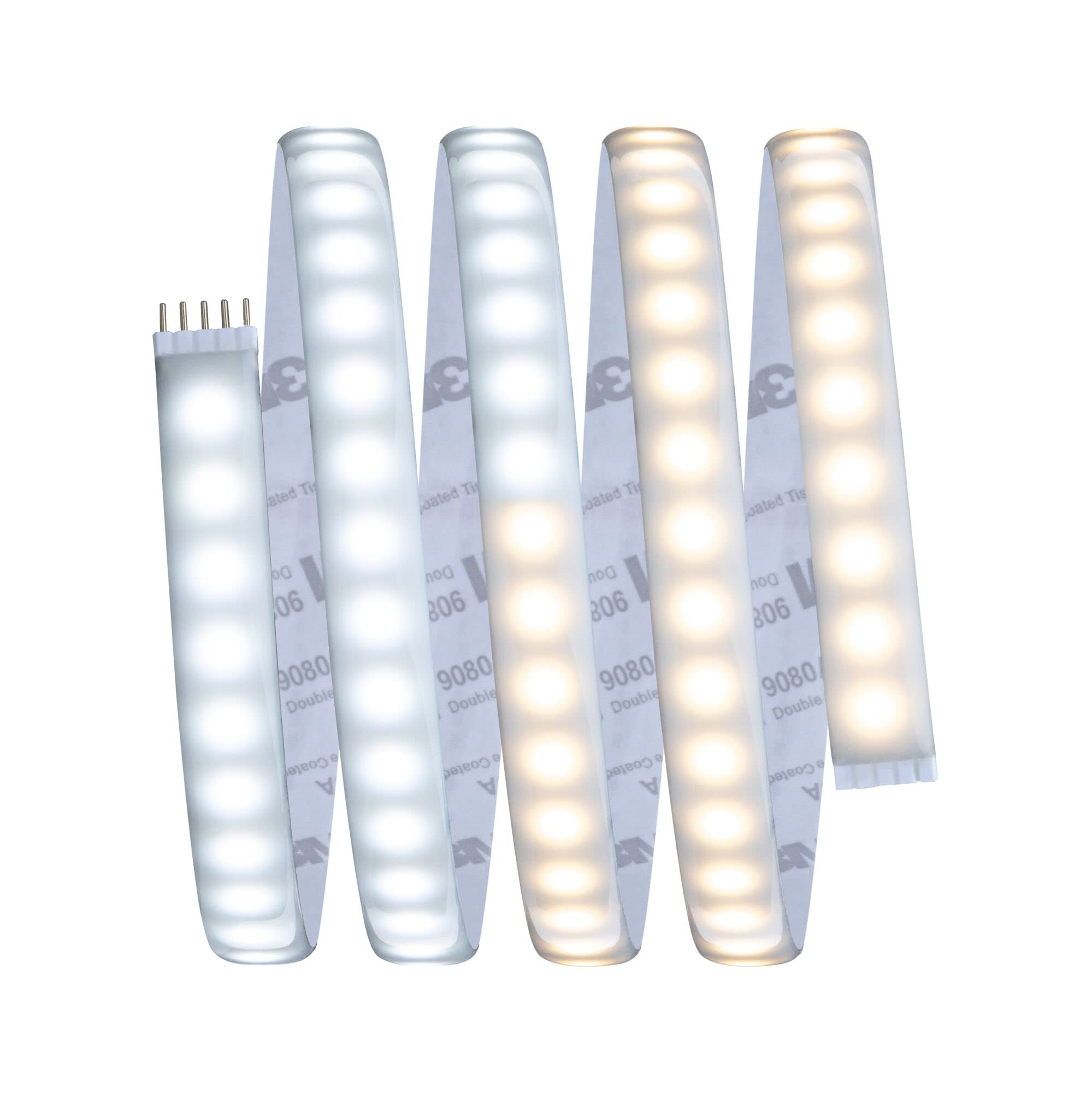 Paulmann 70531 MaxLED 1000 LED Strip Tunable White Basisset IP44 17W 1020lm/m dimmbar 1,5m Silber Kunststoff 108LEDs/m