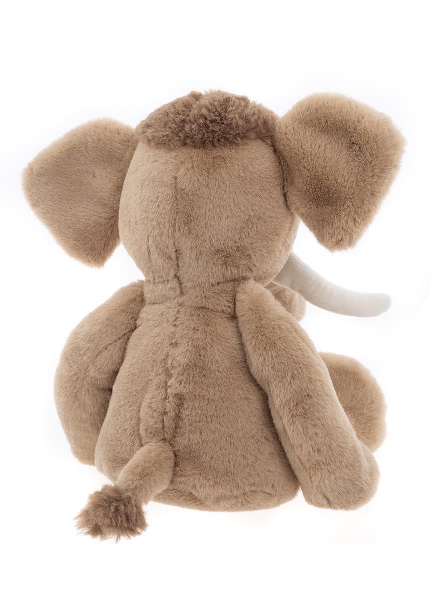 Charlie Bears Bear & Me Wally Mammoth Oatmeal Brown Plush Toy Soft and Detailed Stuffed Animal 39cm - Image 3