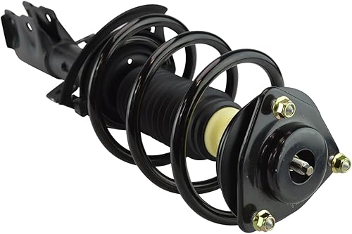 Miniatura 1171 de TRQ Kit de suspensión delantera, conjunto de amortiguadores y resortes, barra estabilizadora, enlace estabilizador compatible con Chevrolet