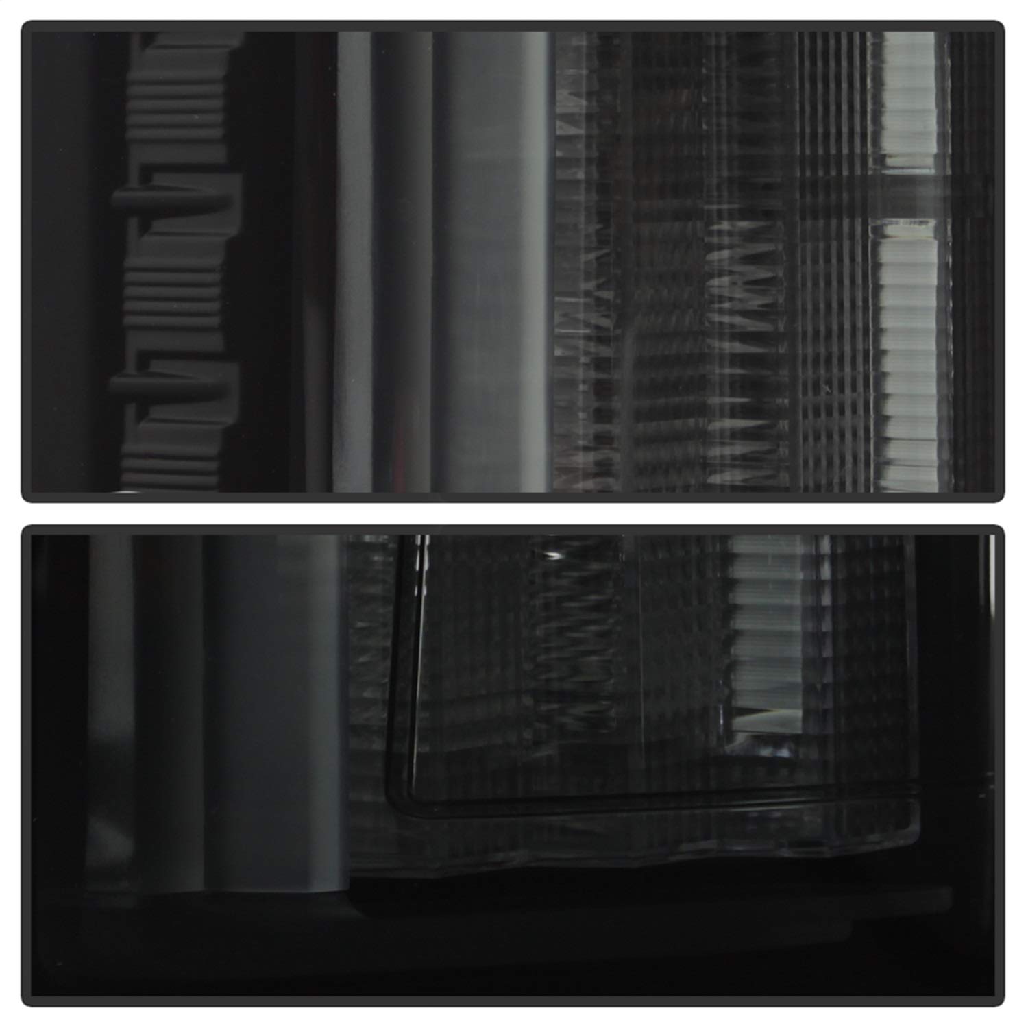 Spyder 5083685 Ford F150 2015-2017 Light Bar LED Tail Lights (Not Compatible With Rear Blind Spot Sensor Models) - Black Smoke