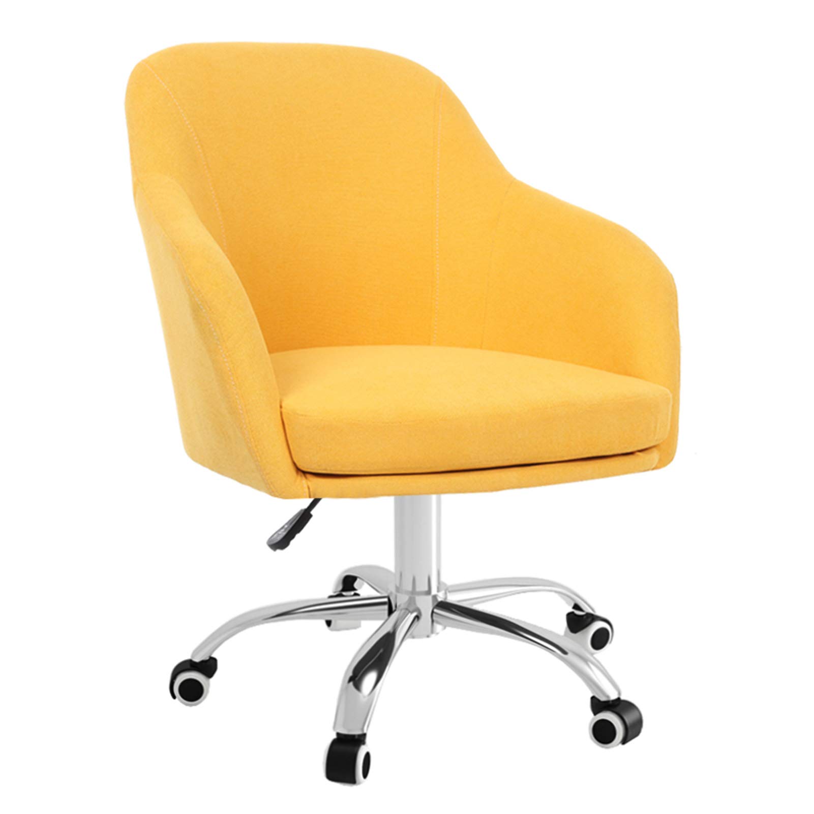 Chaise de bureau avec accoudoirs réglable et pivotante à 360 pour le télétravail