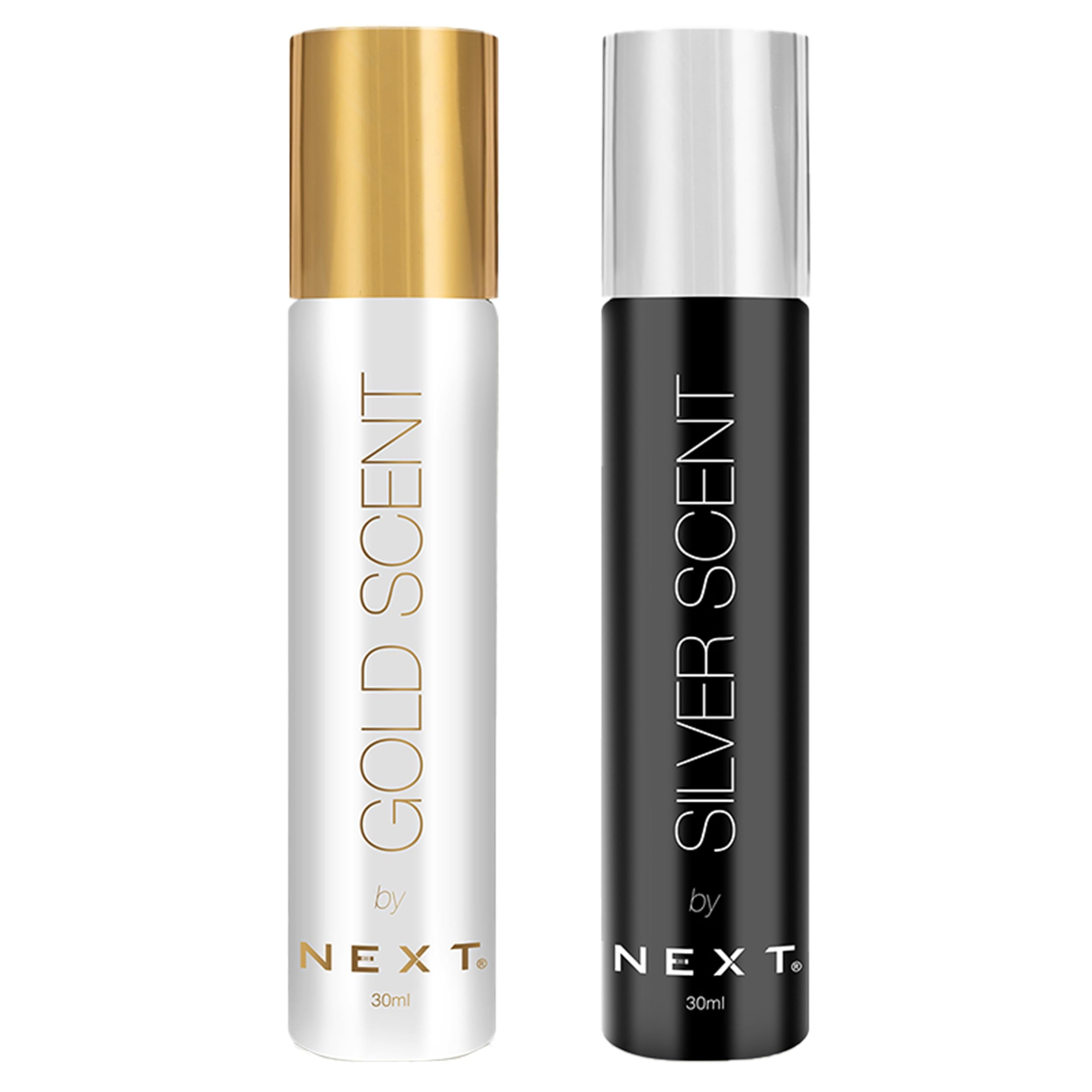 NEXT CARE Luxury GOLD and SILVER SCENT OUDH Perfume for Men | Long Lasting Fragrance Gift Pack for Men | Pack of 2 X 30ml