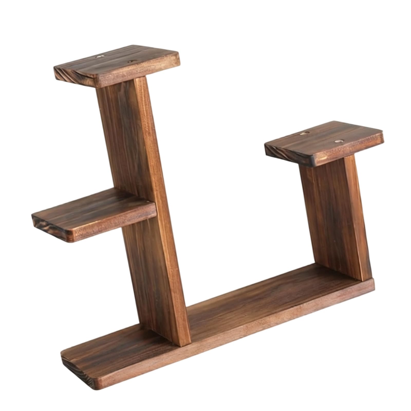 Zxfdsfdbnm Tabletop Decors Shelf for Plant and Small Items Wood Tiered Desktop Rack for Home Study Balcony and Windowsill Small Shelf