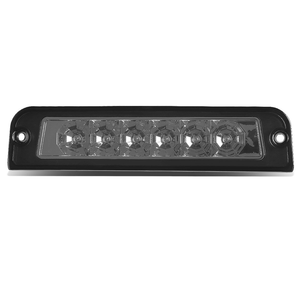 DNA MOTORING 3BL-JW97-LED-SM Smoked Lens LED Third Tail Brake Light [Compatible with 97-06 Jeep Wrangler]