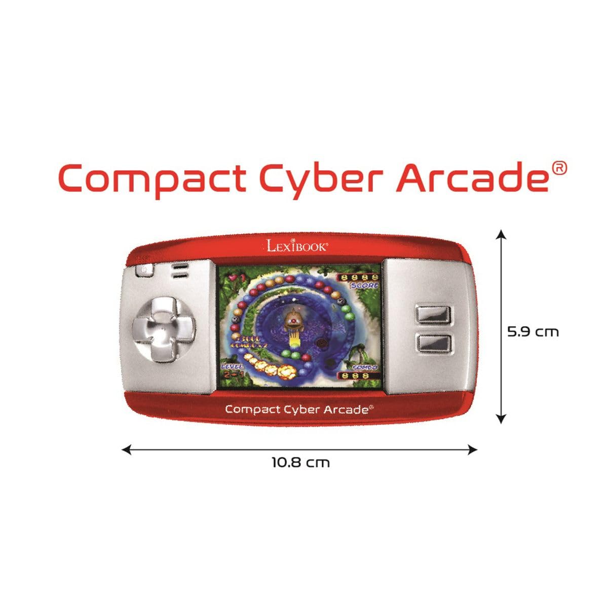 Amazon.com: Compact Cyber Arcade Portable Gaming Console, 250