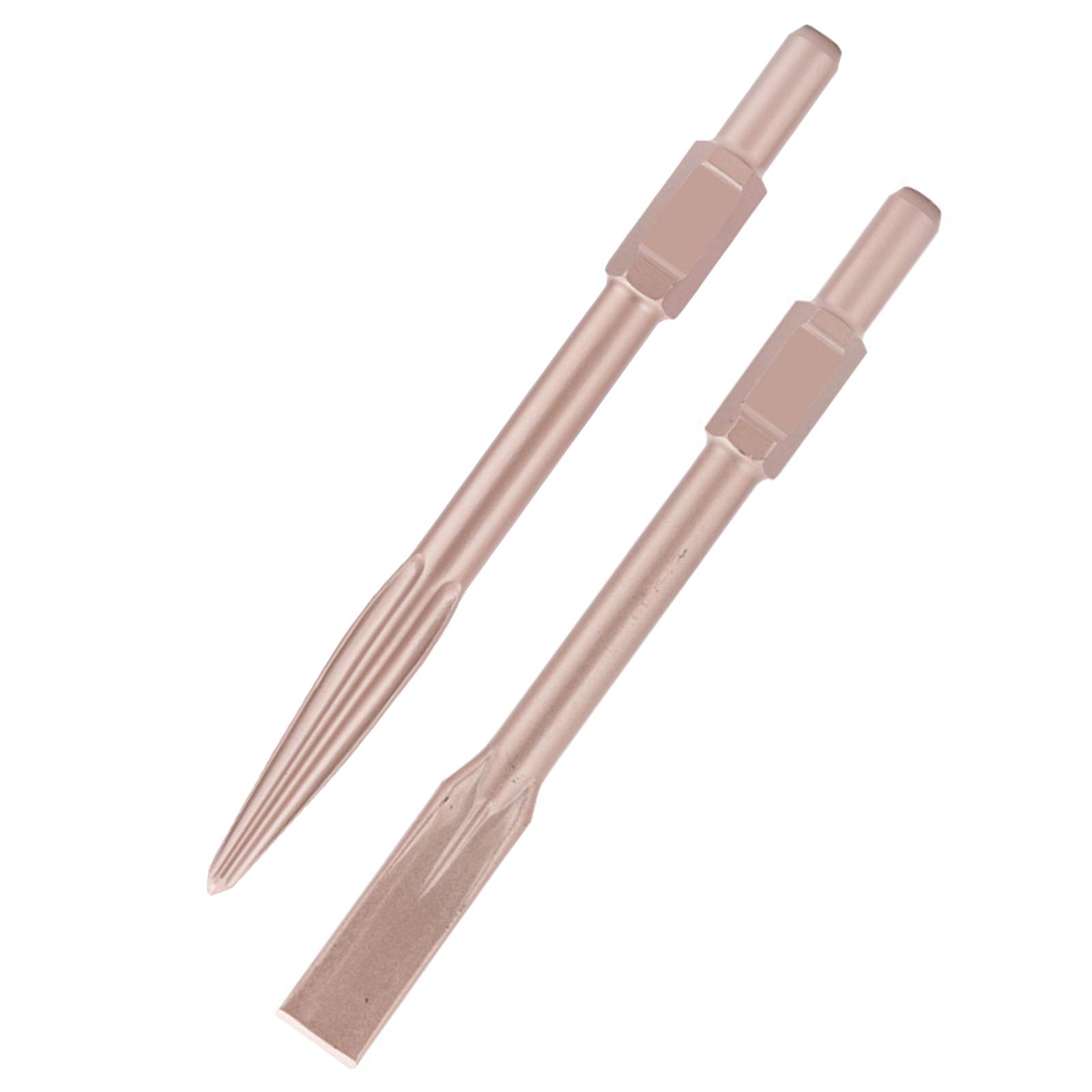 Juego De Cinceles Hexagonales SDS, Cincel Plano/Puntiagudo De 380 Mm, Martillo De Demolición Para Bloques De Construcción De Baldosas De Hormigón, Accesorios Para Rotomartillo,B