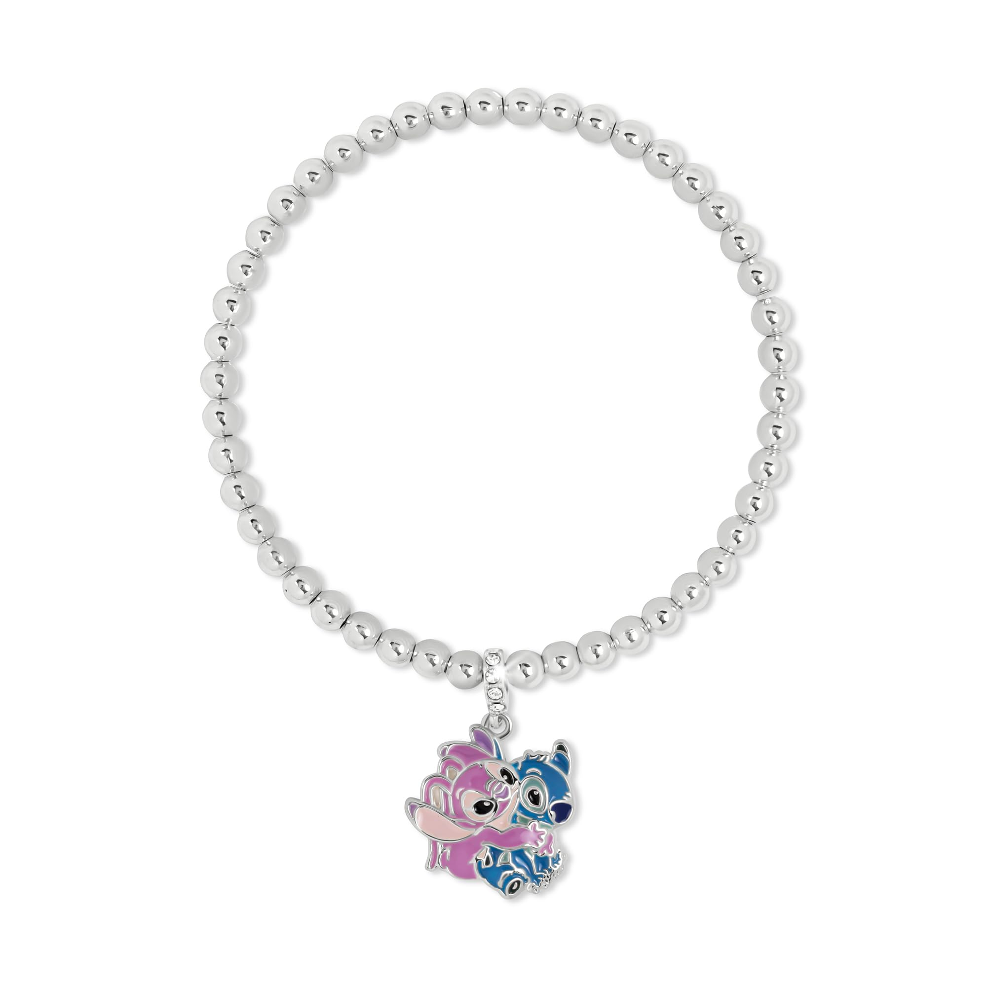 Disney Stitch & Angel Pendant Expander Bracelet