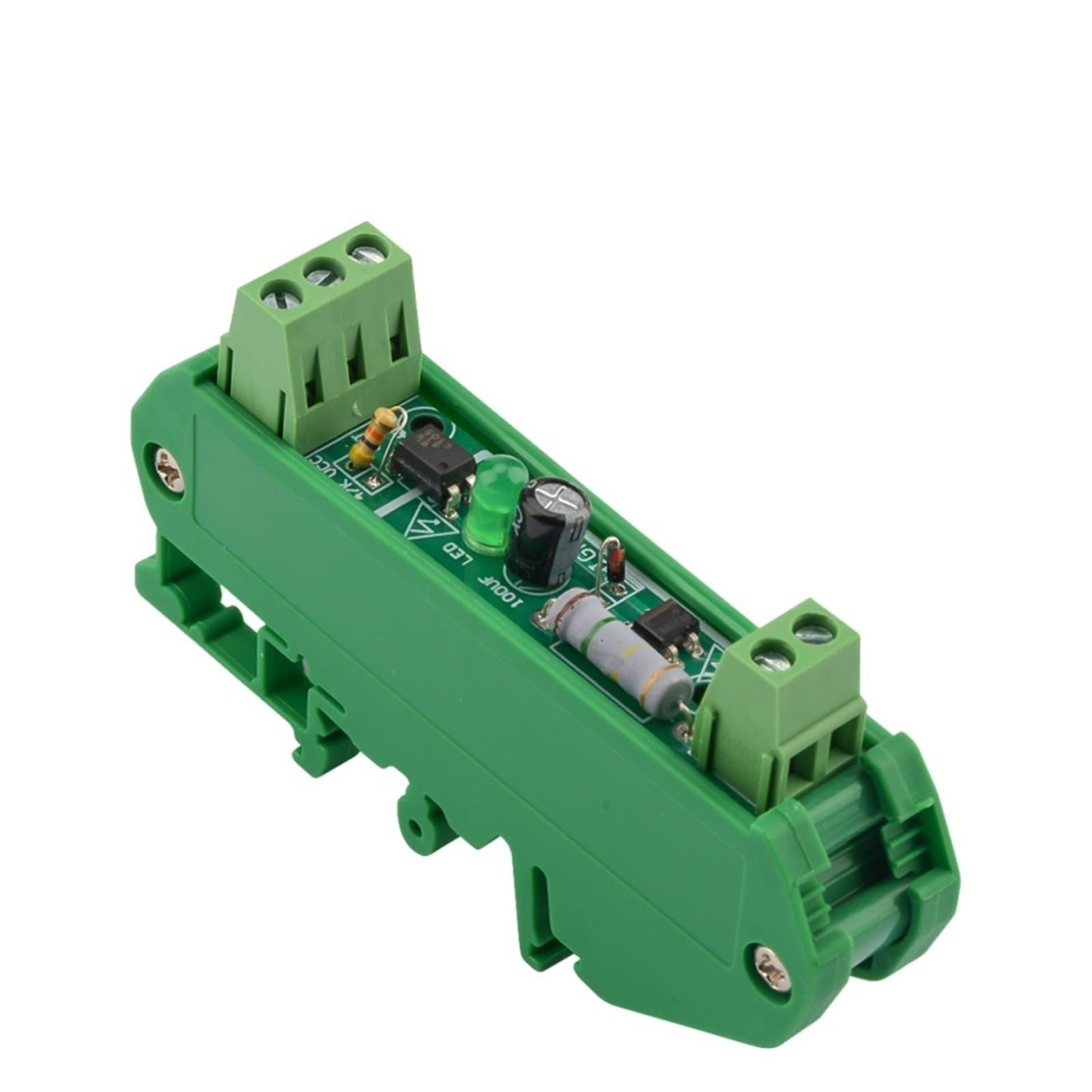 Módulo optoacoplador de un solo canal de 220 V, módulo aislado PL C, módulo de detección de optoacoplador
