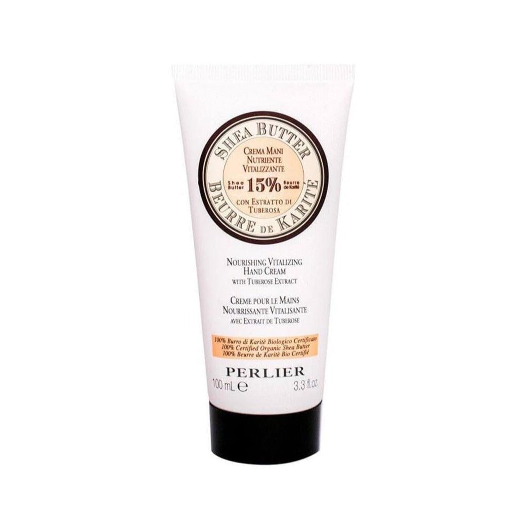 Perlier Shea Butter & Tuberose Hand Cream, 3.3 fl. oz.