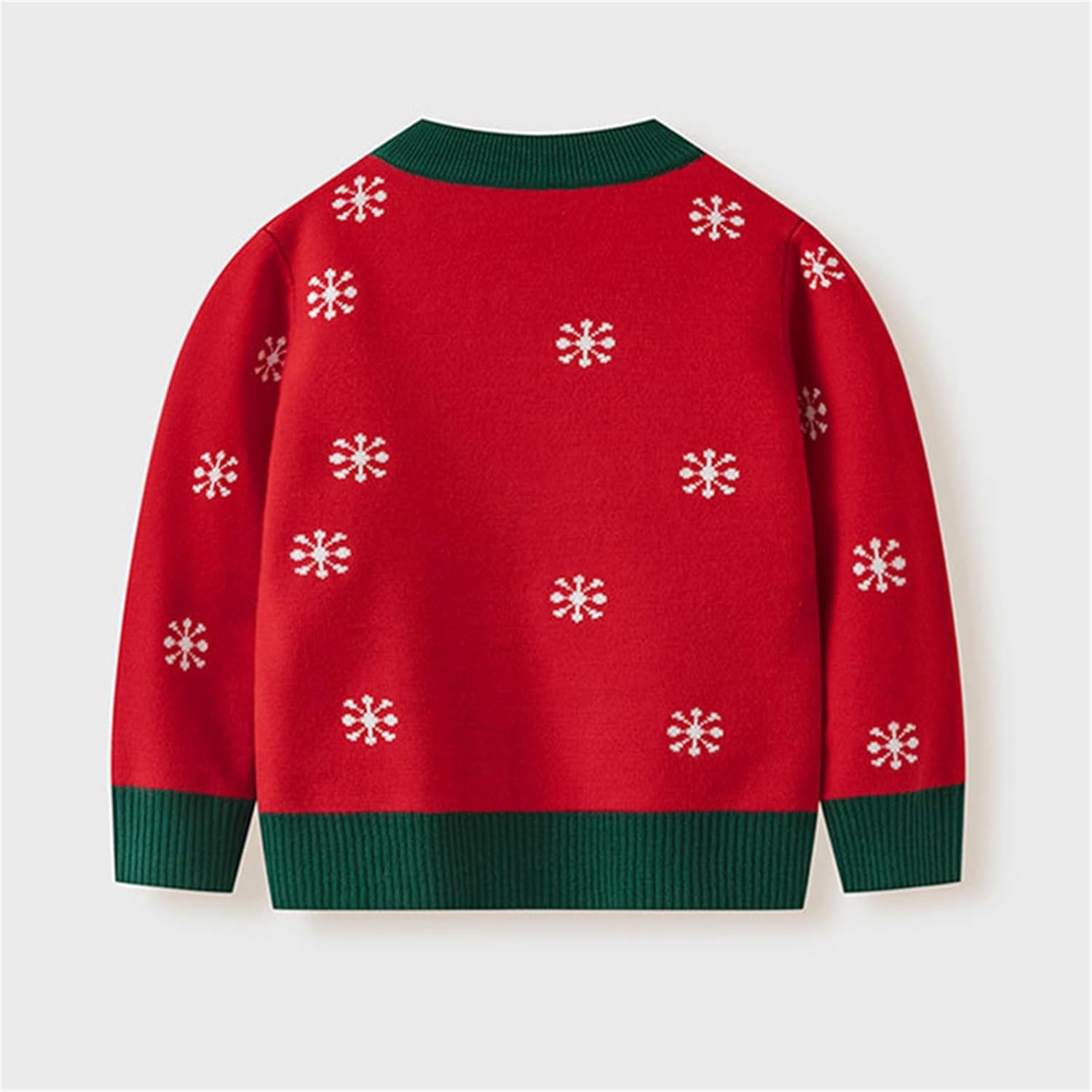 Ugly Christmas Sweater Kids Cute Toddler Boys Girls Long Sleeve Christmas Tree Elk Little Kid Christmas Outfit - Image 3