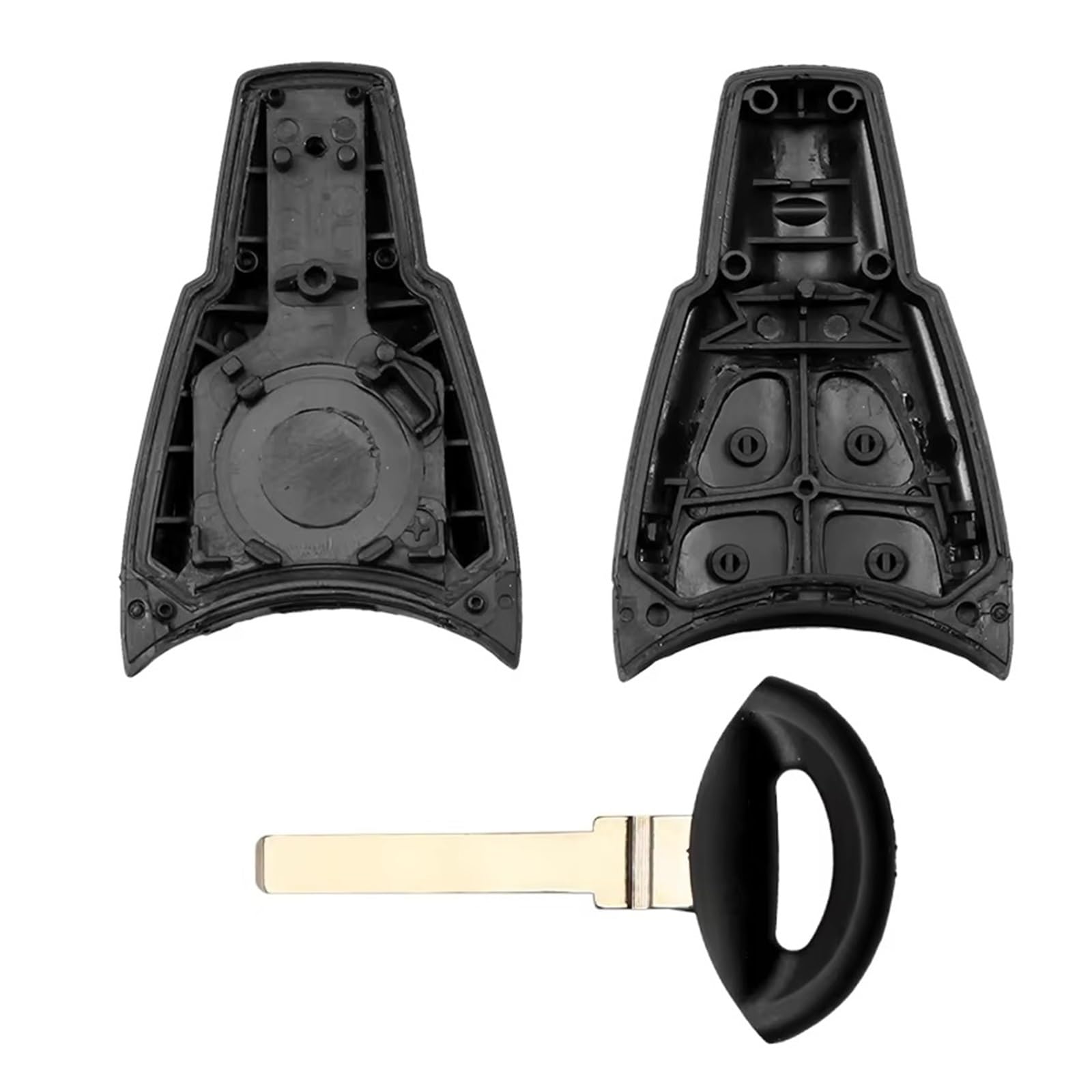 Compatible Con Saab Para 9-5 2003 2004 2005 2006 2007 2008 2009 2010 4 Botones Carcasa De Llave Remota Funda Repuesto