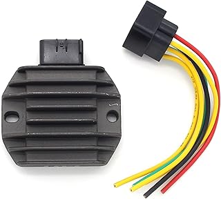 JipooN Voltoge Regulator Rectifier Fit For LTA400 Eiger Auto 2WD 4WD LTF400 2002 2003 2004 2005 2006 2007 32800-38F10 Stable device for output voltage