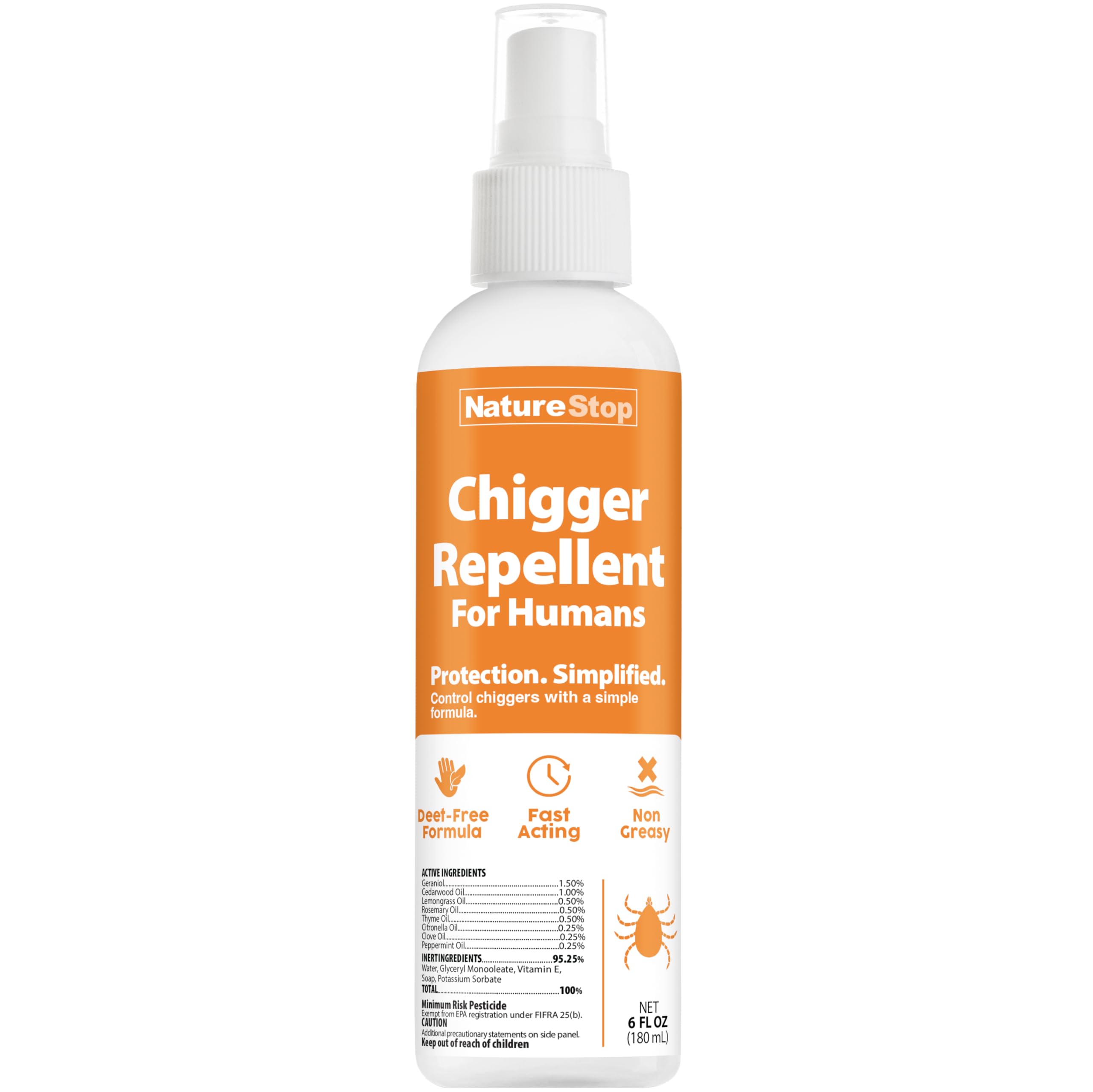 NatureStop Chigger Repellent Spray for Humans