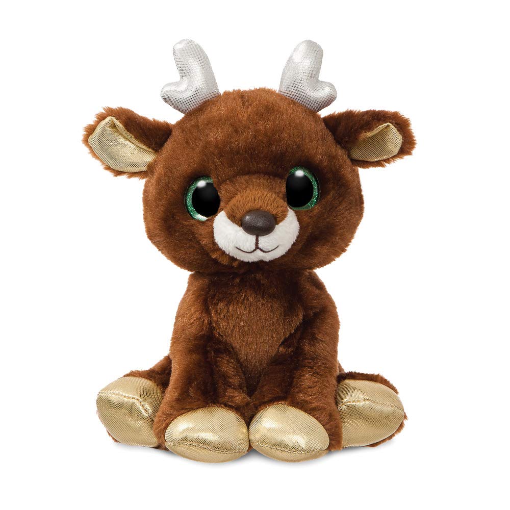 AURORA, 61203, Sparkle Tales, Noelle The Reindeer, 7In, Soft Toy, Brown