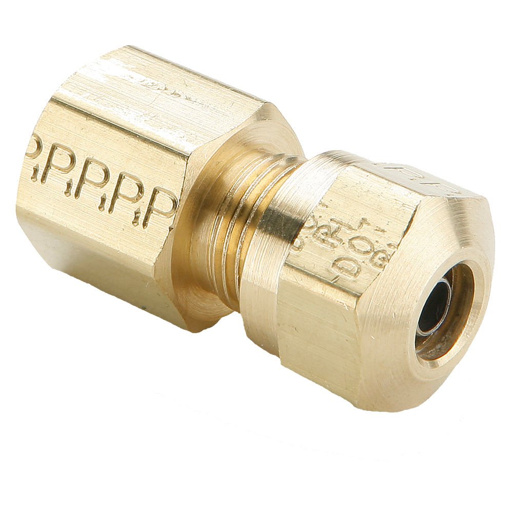 Raccord NTA tube femelle Parker 3/8 laiton connecteur compression freinage J844