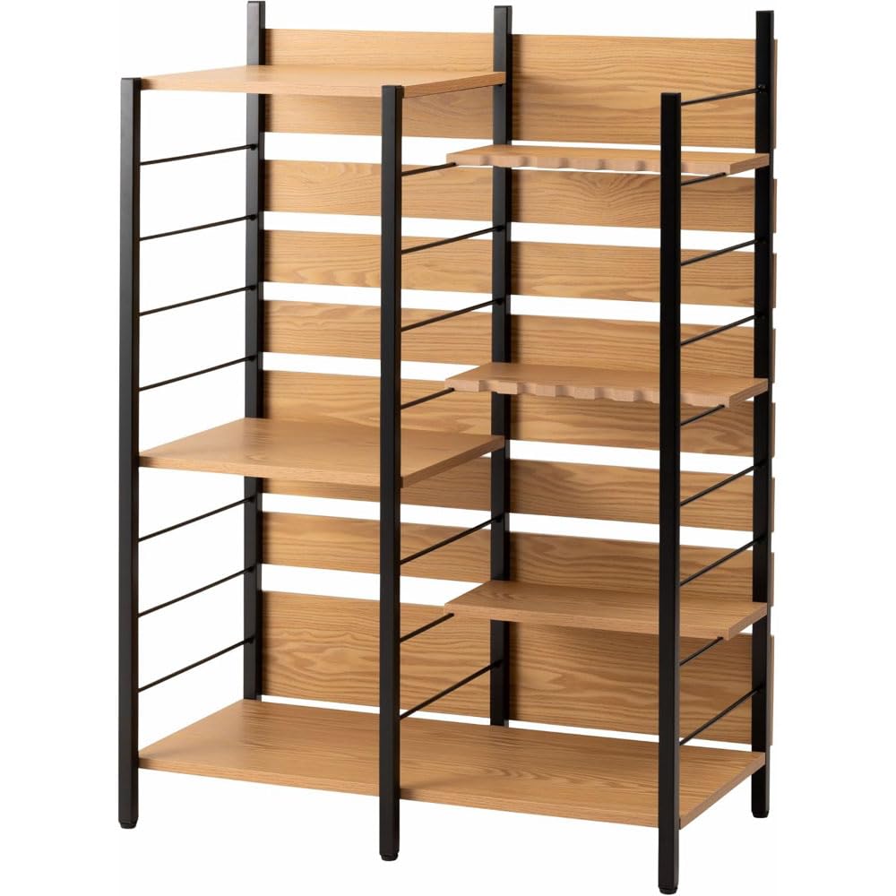 ??????? PaletteLife Golf Storage Garage Organizer, Industrial and Natural Style, Golf Bag Storage Stand and Other Golfing Equipment Rack, Extra Storage Rack for Golf Clubs, OM-01BK