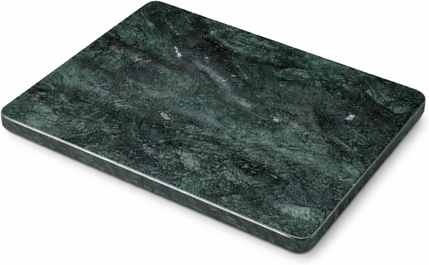 Marble Cheese and Pastry Board 16 x 12 Inch – Natural Carrara Marble Cutting Board and Serving Tray for Dough, Bread, Pizza, Charcuterie – Heavy, Non-Slip, Gift-Ready.