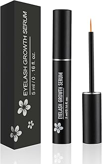 Lash Serum - 5ml Eyelash Growth Serum, Advanced Lash Enhancing Treatment for Eyelash Growth Thickness, Stronger, Healthier Lashes & Brows, Vegan & Cruelty-Free