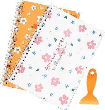 UFU 2 Pcs Sticker Book Collecting Album Reusable Sticker Organizer Storage Book for Stickers Collection A5 64 Pages